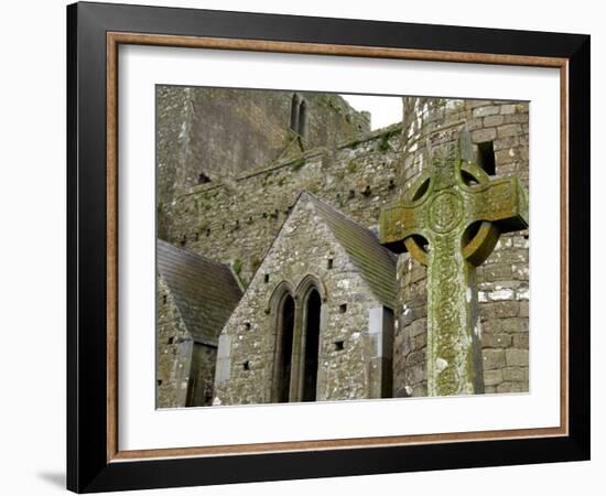 Historic Spot Where St. Patrick Preached, Rock of Cashel, Ireland-Cindy Miller Hopkins-Framed Photographic Print