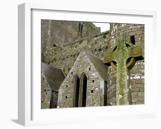 Historic Spot Where St. Patrick Preached, Rock of Cashel, Ireland-Cindy Miller Hopkins-Framed Photographic Print