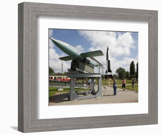 Historic-Technical Museum, Peenemunde, Usedom, Mecklenburg-Western Pomerania, Germany, Europe-Hans Peter Merten-Framed Photographic Print