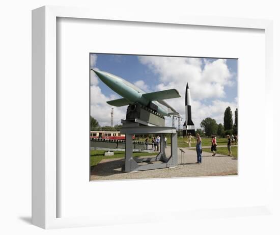 Historic-Technical Museum, Peenemunde, Usedom, Mecklenburg-Western Pomerania, Germany, Europe-Hans Peter Merten-Framed Photographic Print