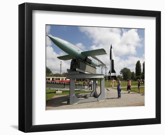 Historic-Technical Museum, Peenemunde, Usedom, Mecklenburg-Western Pomerania, Germany, Europe-Hans Peter Merten-Framed Photographic Print