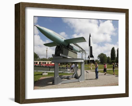 Historic-Technical Museum, Peenemunde, Usedom, Mecklenburg-Western Pomerania, Germany, Europe-Hans Peter Merten-Framed Photographic Print