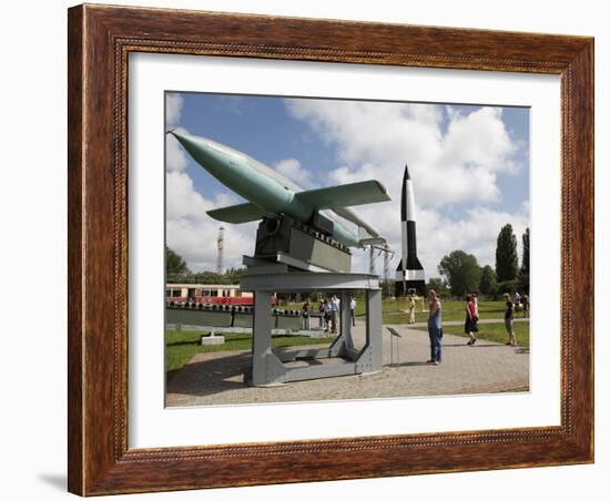 Historic-Technical Museum, Peenemunde, Usedom, Mecklenburg-Western Pomerania, Germany, Europe-Hans Peter Merten-Framed Photographic Print