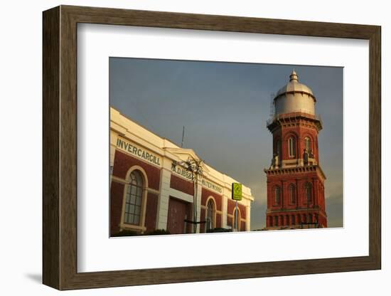 Historic Waterworks And Water Tower, Invercargill, South Island, New Zealand-David Wall-Framed Photographic Print