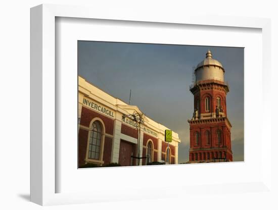 Historic Waterworks And Water Tower, Invercargill, South Island, New Zealand-David Wall-Framed Photographic Print