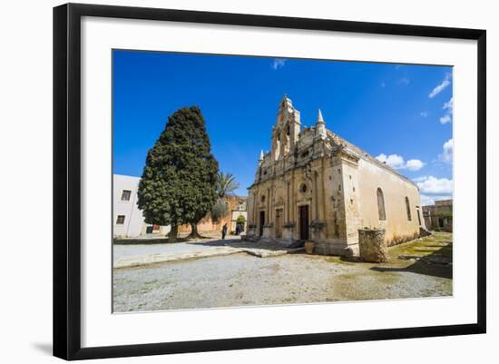 Historical Arkadi Monastery, Crete, Greek Islands, Greece-Michael Runkel-Framed Photographic Print