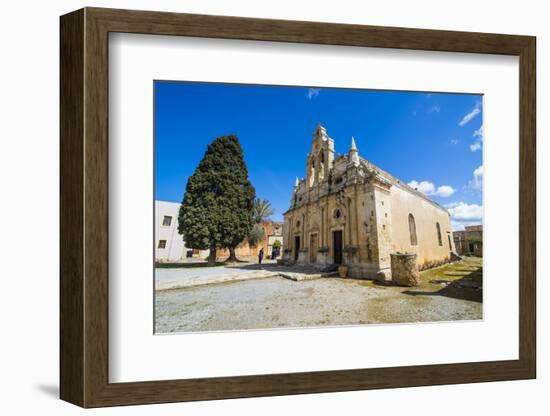 Historical Arkadi Monastery, Crete, Greek Islands, Greece-Michael Runkel-Framed Photographic Print