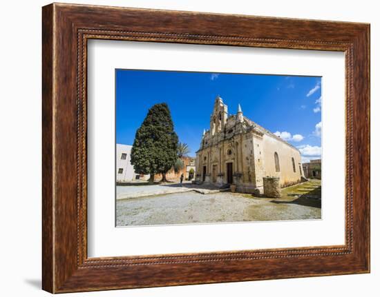 Historical Arkadi Monastery, Crete, Greek Islands, Greece-Michael Runkel-Framed Photographic Print