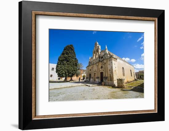 Historical Arkadi Monastery, Crete, Greek Islands, Greece-Michael Runkel-Framed Photographic Print