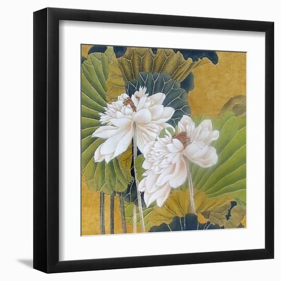 Historical Flora I-Steve Hunziker-Framed Art Print