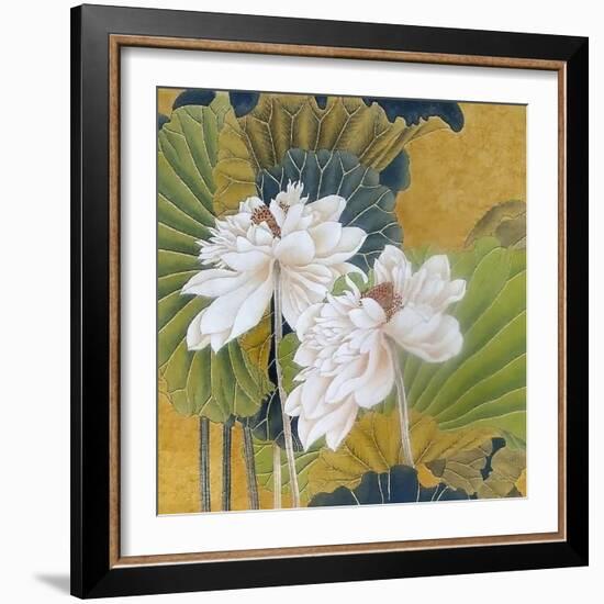 Historical Flora I-Steve Hunziker-Framed Art Print