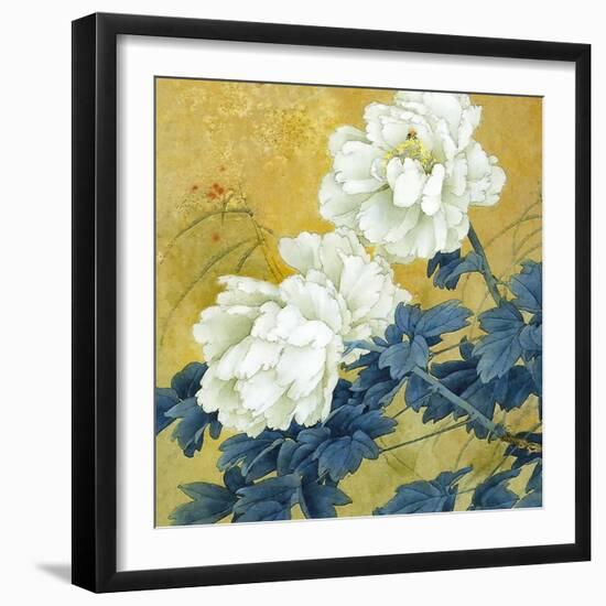 Historical Flora II-Steve Hunziker-Framed Art Print