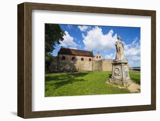 Historical Fort Zeelandia, UNESCO World Heritage Site, Paramaribo, Surinam, South America-Michael Runkel-Framed Photographic Print