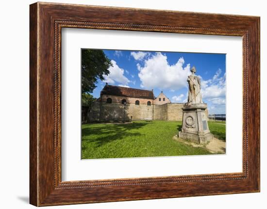 Historical Fort Zeelandia, UNESCO World Heritage Site, Paramaribo, Surinam, South America-Michael Runkel-Framed Photographic Print