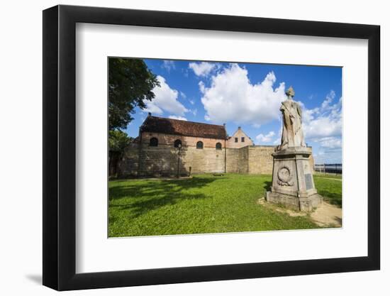 Historical Fort Zeelandia, UNESCO World Heritage Site, Paramaribo, Surinam, South America-Michael Runkel-Framed Photographic Print