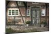 Historical Front Door of an Old Half-Timbered House in Wustrow in the Fischland-Uwe Steffens-Mounted Photographic Print