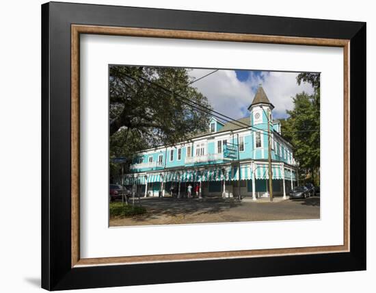 Historical House in the Garden District, New Orleans, Louisiana, United States of America-Michael Runkel-Framed Photographic Print