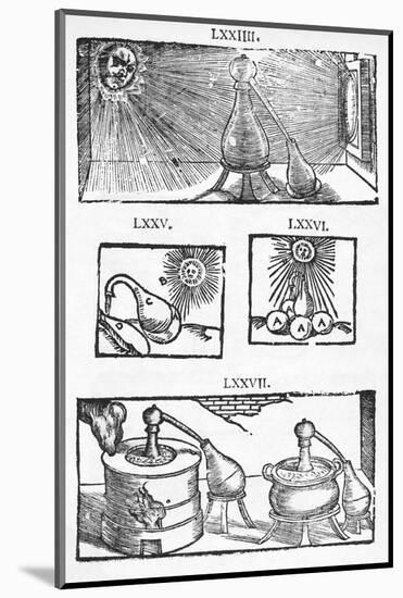 Historical Illustration of Distillation-Middle Temple Library-Mounted Photographic Print