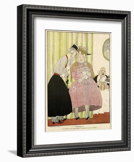 Historical Illustration-Gerda Wegener-Framed Art Print