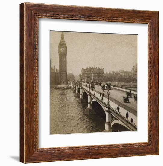 Historical London-Cristin Atria-Framed Art Print