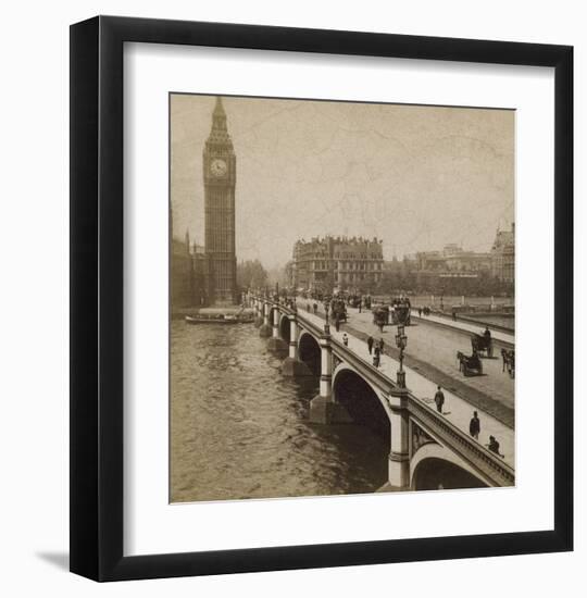 Historical London-Cristin Atria-Framed Art Print