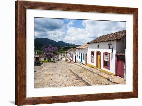 Historical Mining Town of Tiradentes, Minas Gerais, Brazil, South America-Michael Runkel-Framed Photographic Print