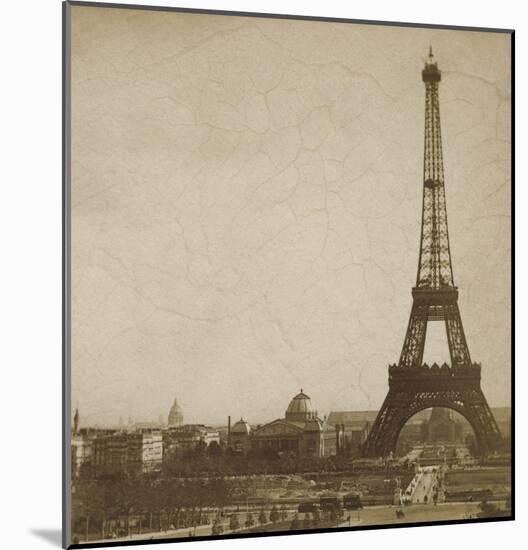 Historical Paris-Cristin Atria-Mounted Art Print