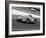 Historical race-cars-Gasoline Images-Framed Art Print