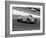 Historical race-cars-Gasoline Images-Framed Art Print