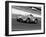 Historical race-cars-Gasoline Images-Framed Art Print