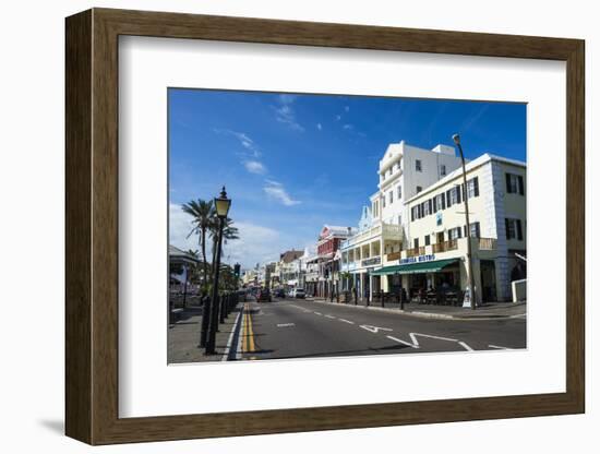 Historical Seafront, Hamilton, Bermuda-Michael Runkel-Framed Photographic Print