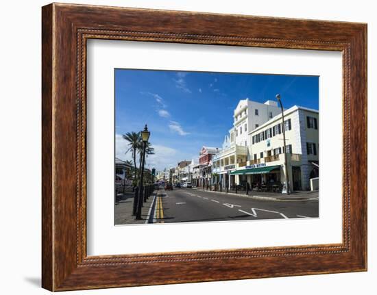 Historical Seafront, Hamilton, Bermuda-Michael Runkel-Framed Photographic Print