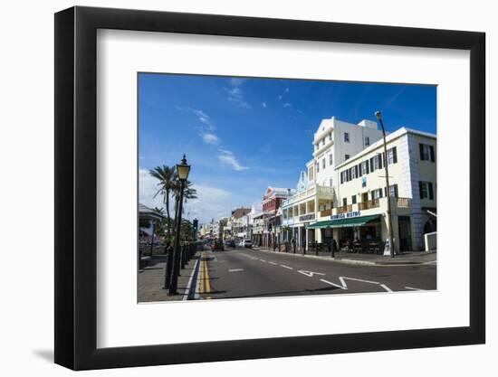 Historical Seafront, Hamilton, Bermuda-Michael Runkel-Framed Photographic Print