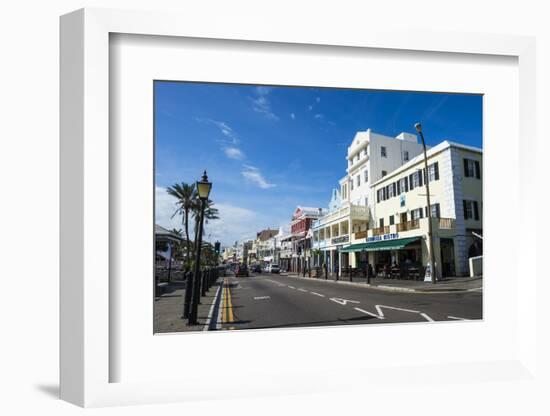 Historical Seafront, Hamilton, Bermuda-Michael Runkel-Framed Photographic Print