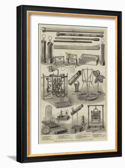 Historical Treasures in the Loan Collection of Scientific Apparatus, South Kensington-null-Framed Giclee Print