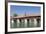 Historical Wooden Bridge and Cathedral (Fridolinsmuenster)-Markus Lange-Framed Photographic Print