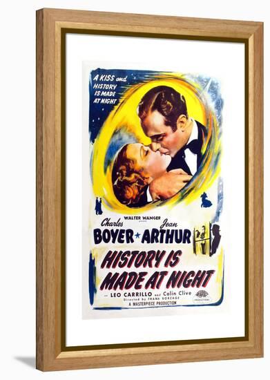 History Is Made at Night, 1937-null-Framed Premier Image Canvas