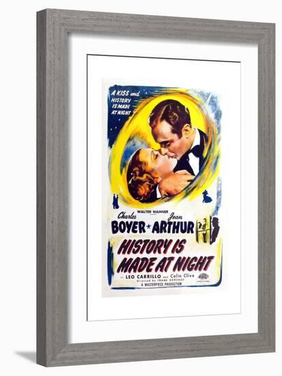 History Is Made at Night, 1937-null-Framed Giclee Print