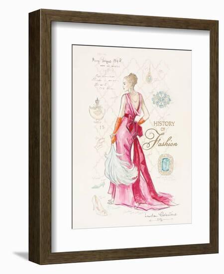 History of Fashion-Chad Barrett-Framed Art Print