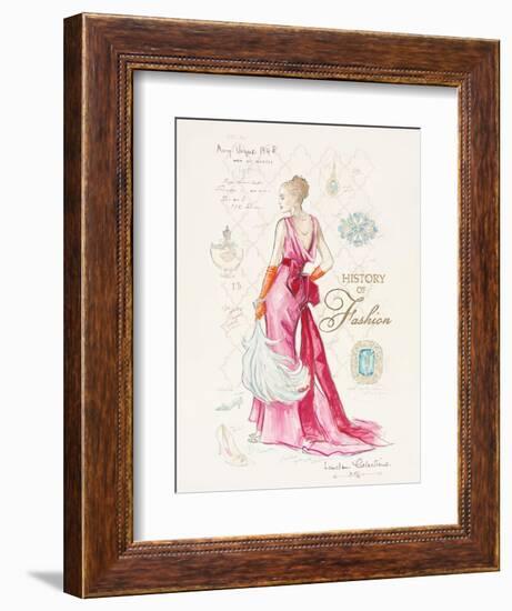 History of Fashion-Chad Barrett-Framed Art Print