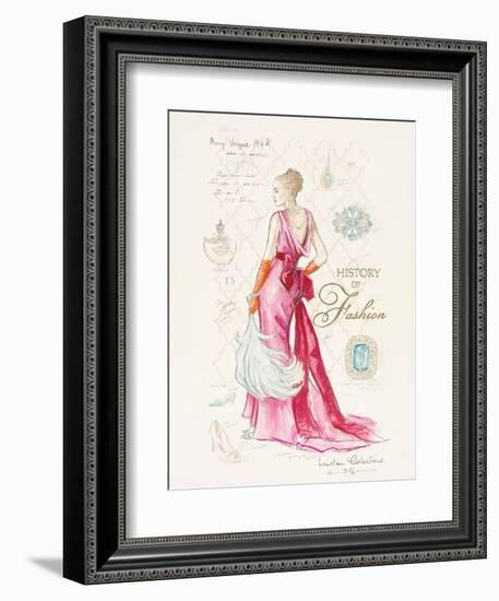 History of Fashion-Chad Barrett-Framed Art Print