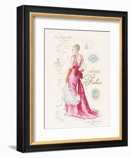 History of Fashion-Chad Barrett-Framed Art Print