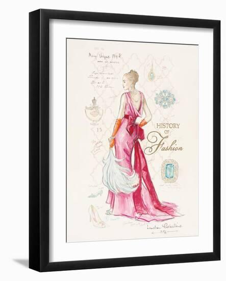 History of Fashion-Chad Barrett-Framed Art Print