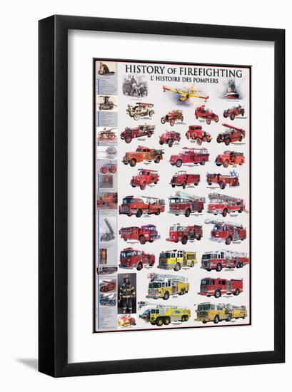 History of Firefighting-null-Framed Art Print