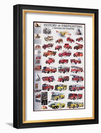 History of Firefighting-null-Framed Art Print