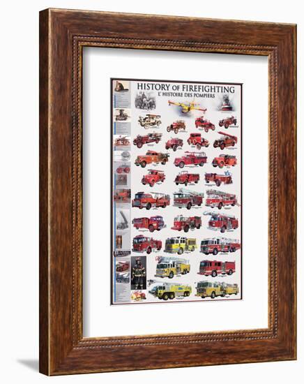 History of Firefighting-null-Framed Art Print