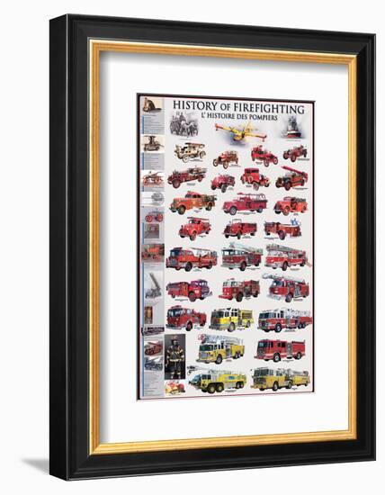 History of Firefighting-null-Framed Art Print