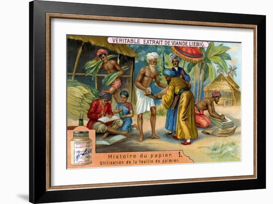 History of Paper: 1, C1900-null-Framed Giclee Print