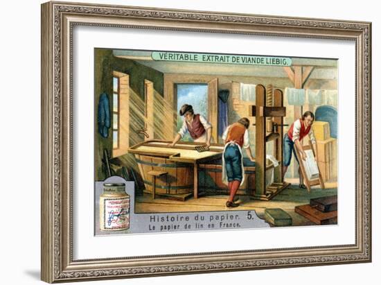 History of Paper: 5, C1900-null-Framed Giclee Print