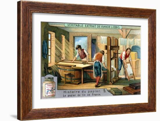 History of Paper: 5, C1900-null-Framed Giclee Print